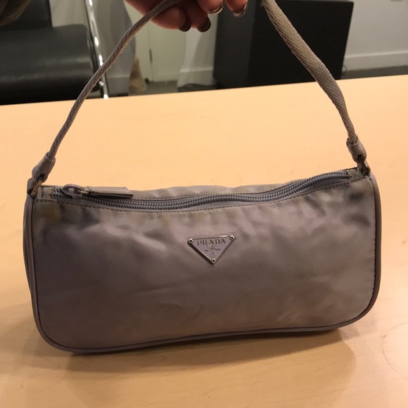 lavender prada bag